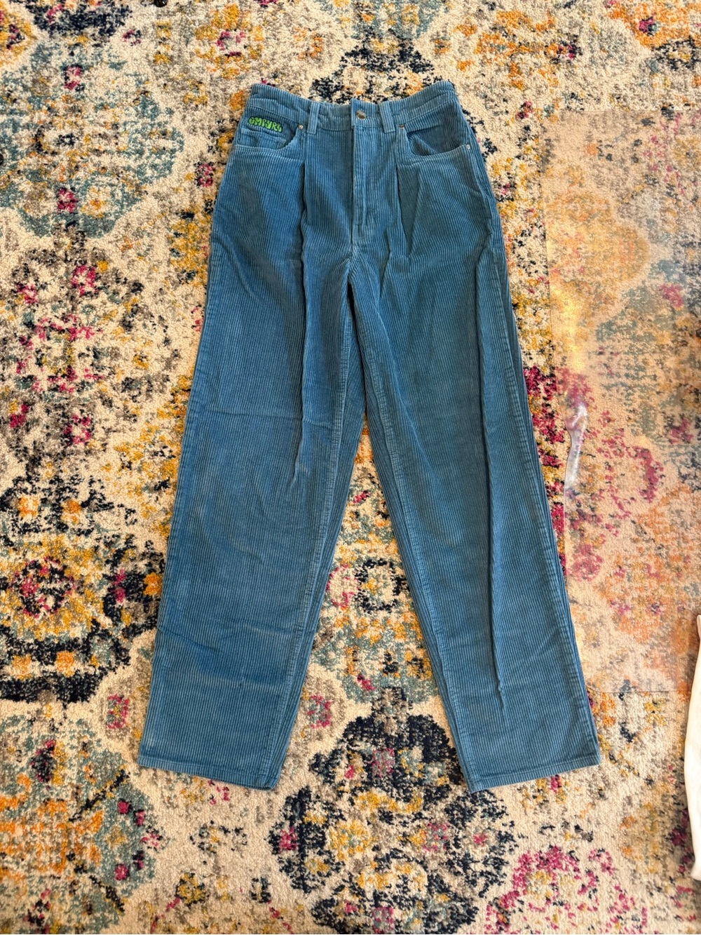 Empyre Tori Men's Teal Corduroy Pants
